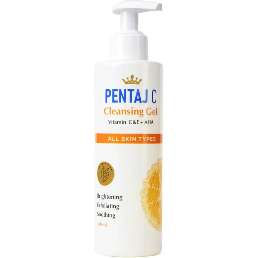 Pentaj C | Cleansing Gel with Vitamin C for All Skin Types | 200ml