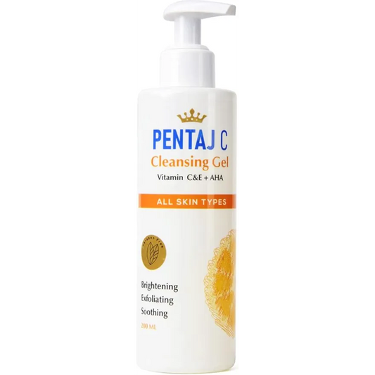 Pentaj C | Cleansing Gel with Vitamin C for All Skin Types | 200ml