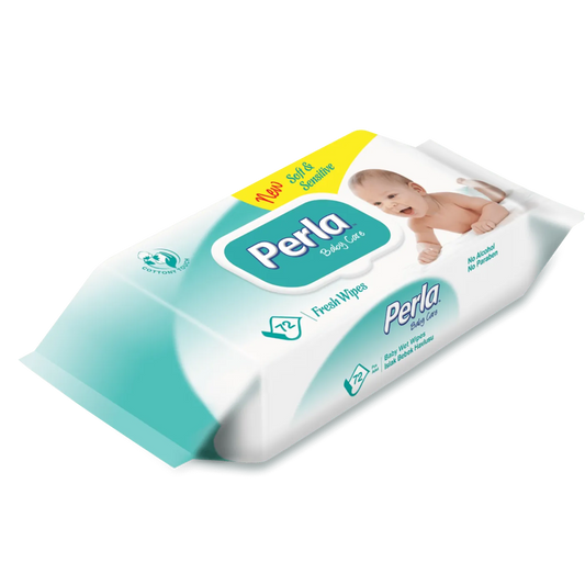 Perla | Baby Wipes | 72 Pcs