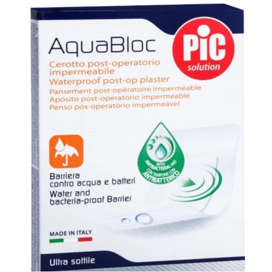Pic | Aquabloc Dressing Plaster 5Cm X 7Cm | 1 Pcs