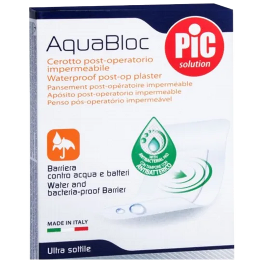 Pic | Aquabloc Dressing Plaster 5Cm X 7Cm | 1 Pcs