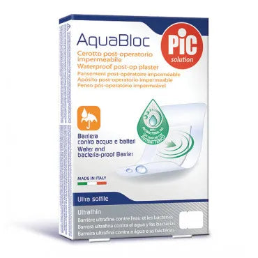 Pic AquaBloc Post Operative Plasters 5 Pcs 10 x 10