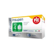 Pic | Insupen Insulin Pen Needles 4Mm | 100 Pcs