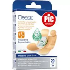 Pic | Solution Classic Antibacterial Universal Plasters | 20 Pcs