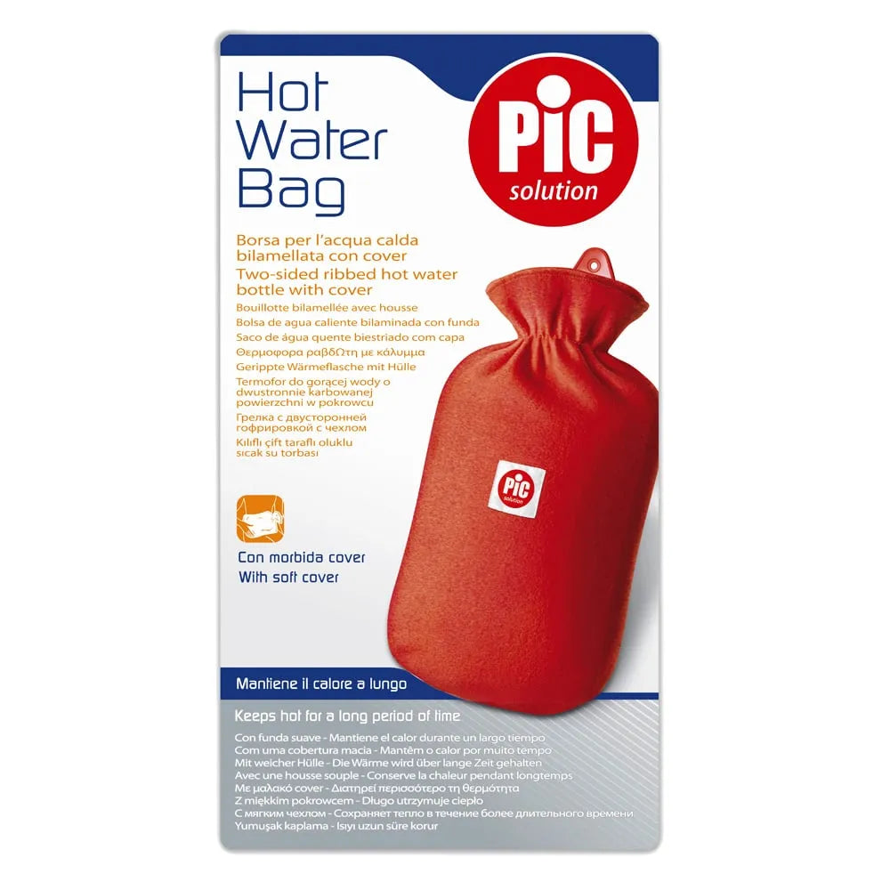 Pic | Solution Red Double Sided Hot Water Bag