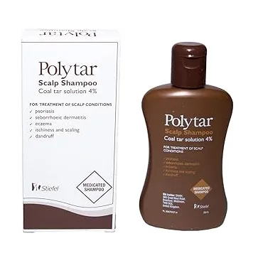 Polytar | Shampoo Concentrated Antiseptic Tar Scalp Cleanser | 150ml