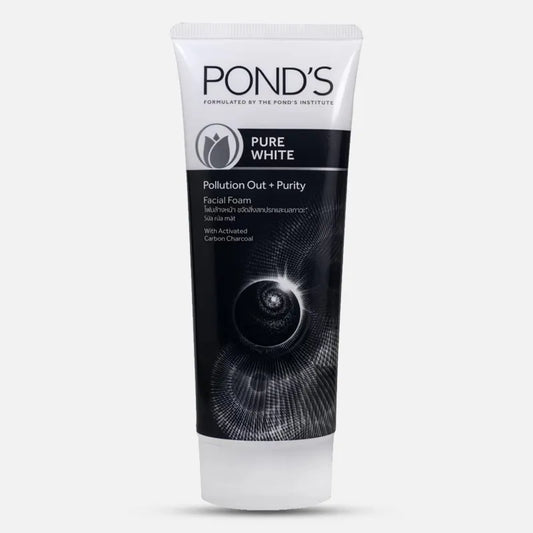 Ponds | Pure White Pollution Out Purity Facial Foam | 100gm