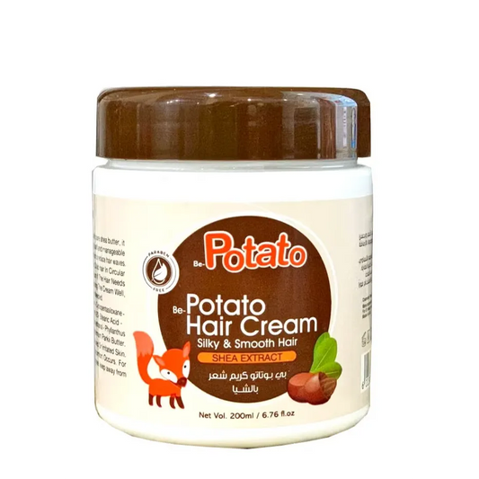 Potato | Hair Cream Silky & Smooth Shea Extract For Kids | 200Ml
