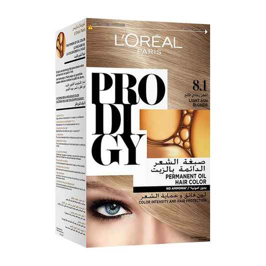 L’Oreal Paris | Prodigy Ammonia Free Hair Color | 8.10 Light Ash Blonde