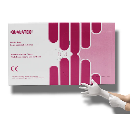 Qualatex | Powder Free Examination Gloves XL | 100 Pcs