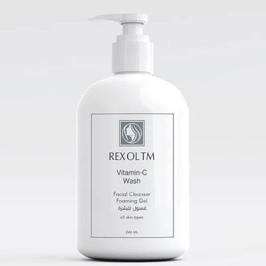 Rexol | TM Vitamin C Wash Cleanser Foaming Gel| 240 ML