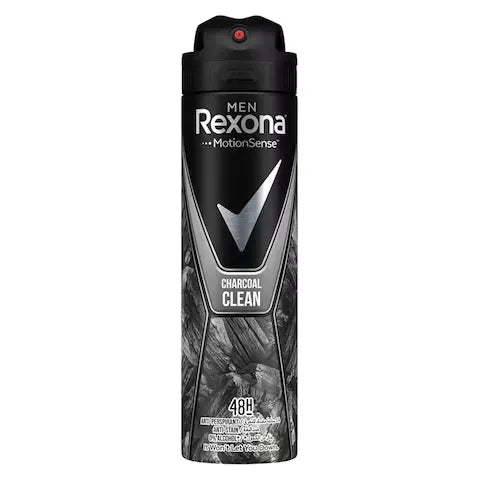 Rexona | Antiperspirant Deodorant Spray with Charcoal For Men | 150ml | 25LE off