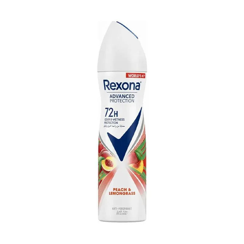 Rexona | Peach & Lemon Grass Women Anti Perspirant Spray | 150ml