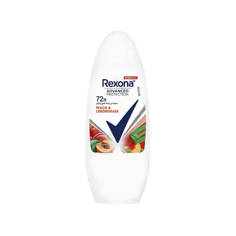 Rexona | Peach & Lemongrass Women Anti-Perspirant Roll On | 50ml | 10LE off
