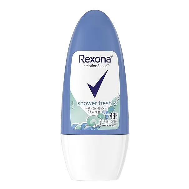 Rexona | Shower Fresh Antiperspirant Roll On for Women | 50 ml | 10LE off