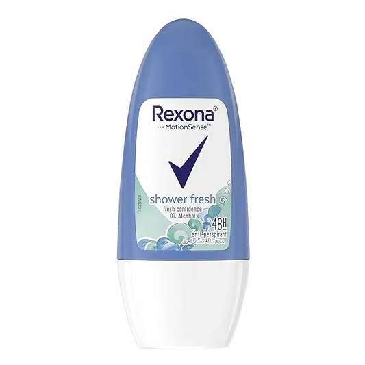 Rexona | Shower Fresh Antiperspirant Roll On for Women | 50 ml | 10LE off