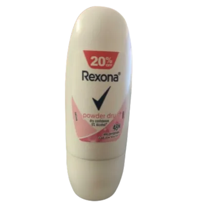 Rexona | Women Antiperspirant Roll-On Powder Dry | 20ml | 20%Off