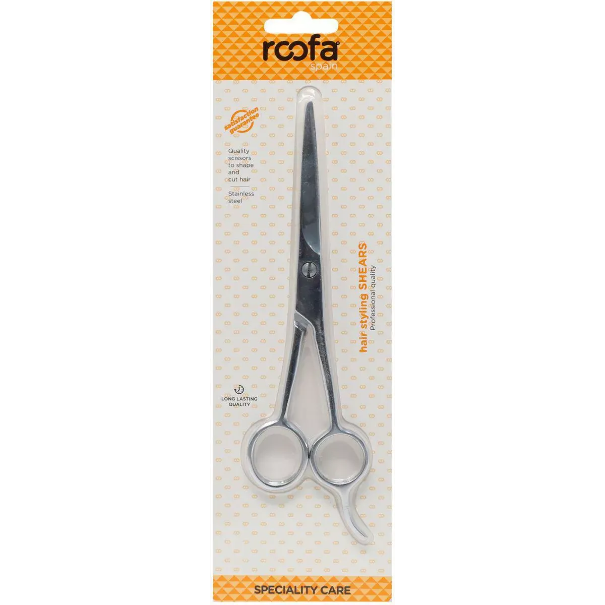 Roofa | Spain Scissor Stainless Steel Silver Hair Styling Shears