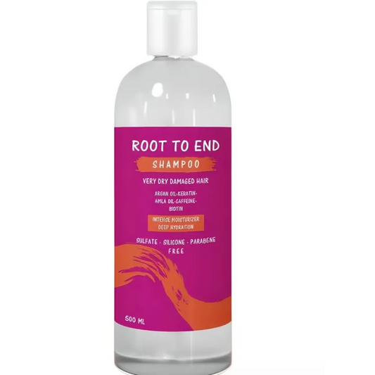 Root To End | Shampoo for Dry & Damaged Hair | 500ml