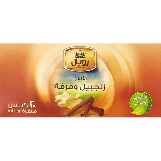 Royal | Herbs ginger and cinnamon | 20teabags