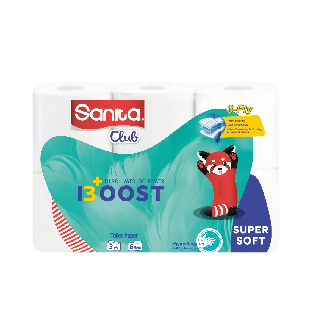 Sanita | Club Boost | 6Rolls
