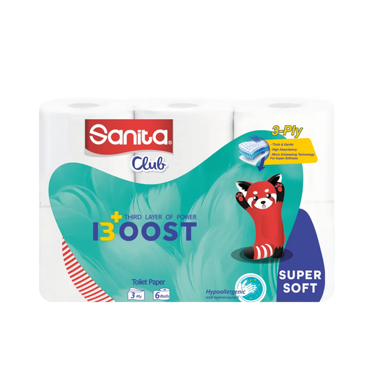 Sanita | Club Boost | 6Rolls