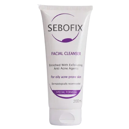 Sebofix | Facial Cleanser for Oily Acne Prone Skin | 200ml