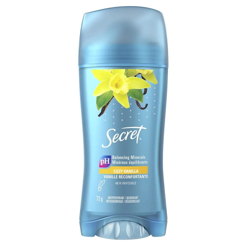 Secret | Invisible Antiperspirant and Deodorant Vanilla Scent | 73gm