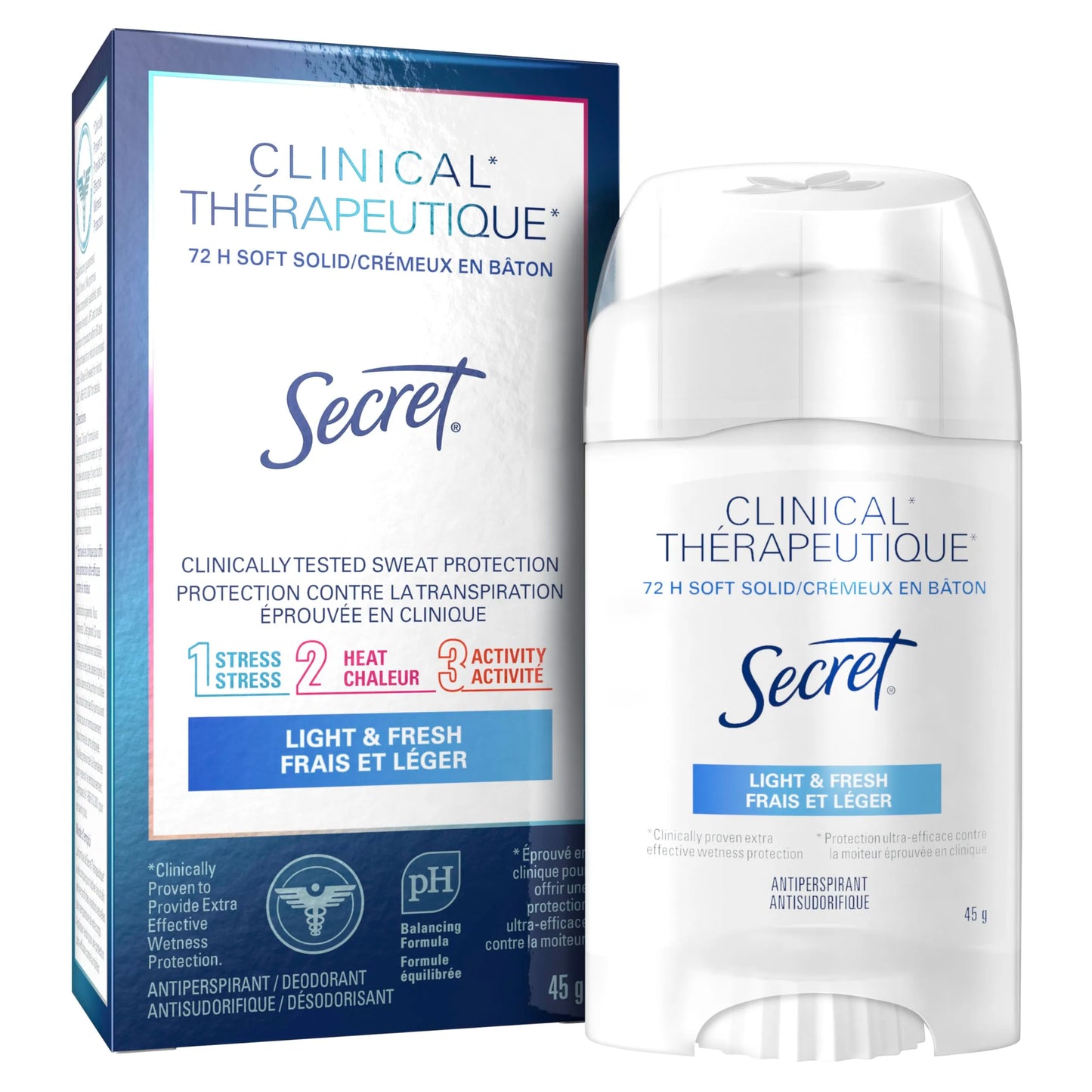 Secret Clinical | Antiperspirant & Deodorant | 45gm