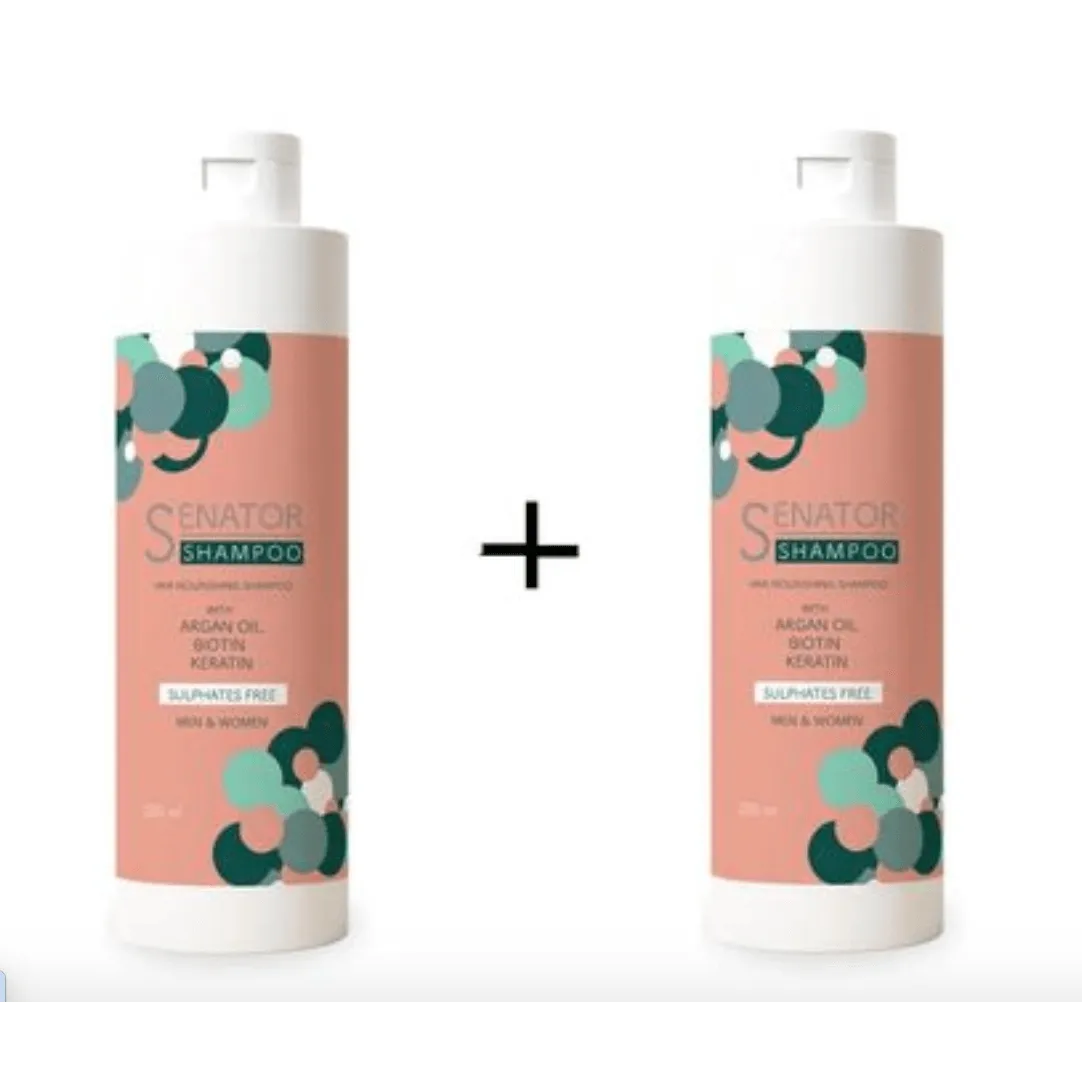 1+1 Senator | Hair Nourishing Shampoo For Men & Women | 200ml