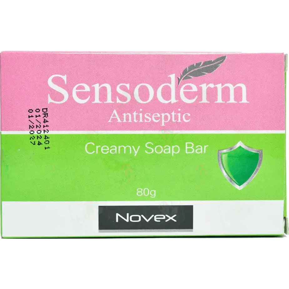 Sensoderm | Antiseptic Creamy Soap Bar | 80gm