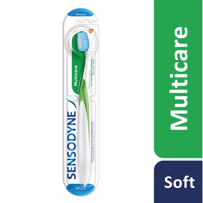 Sensodyne | Multicare Toothbrush for Sensitive teeth Soft