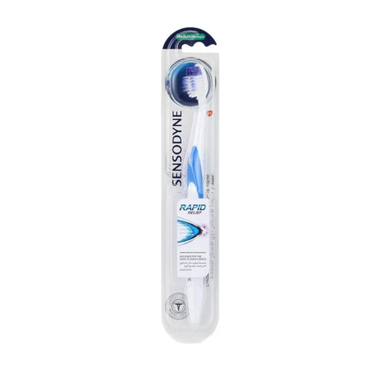 Sensodyne | Rapid Action Toothbrush for Sensitive Teeth Medium | 25 L.E Off