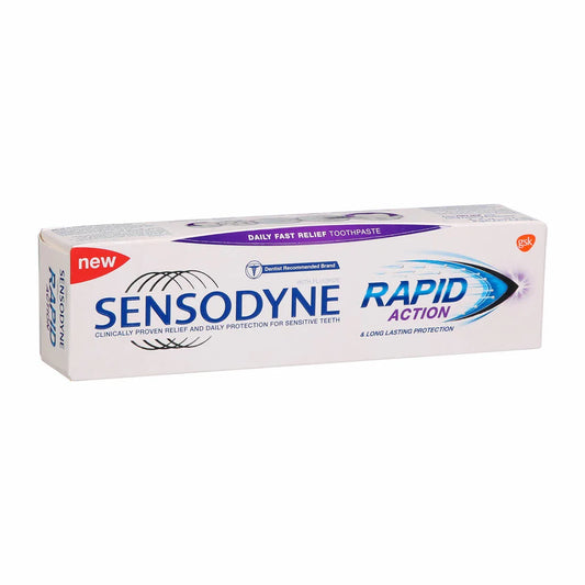 Sensodyne | Rapid Action Toothpaste For Sensitive Teeth | 75mL