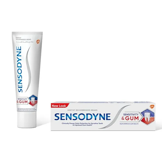 Sensodyne | Sensitivity & Gum Toothpaste for Sensitive Teeth | 75ml