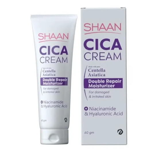 Shaan | CICA Double Repair Moisturising Cream | 60gm