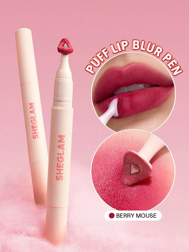 SHEGLAM Marshmallow Puff Lip Blur Pen - 331 Berry Mousse