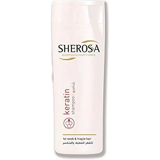 Sherosa | Shampoo and Conditioner Keratin For Weak and Fragile Hair | 400Ml