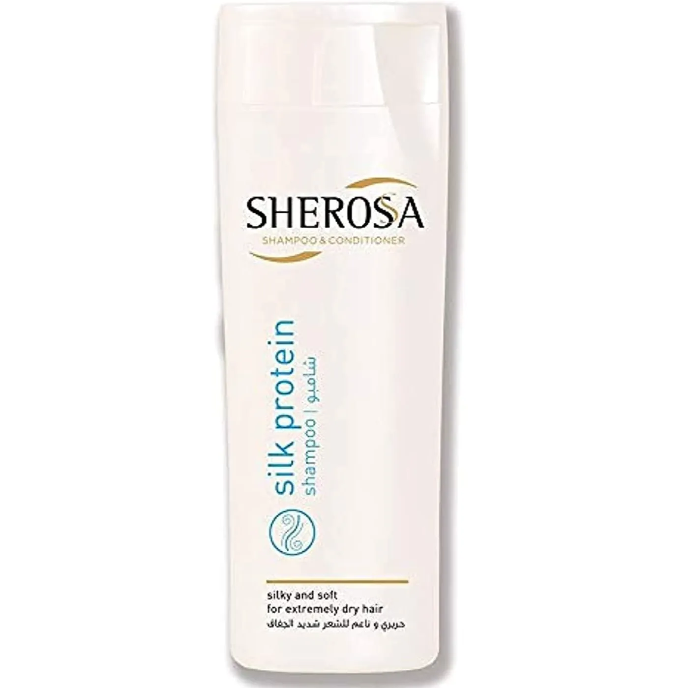 Sherosa | Shampoo And Conditioner Silky and Soft For Extremely Dry Hair Silk Protein | 400Ml