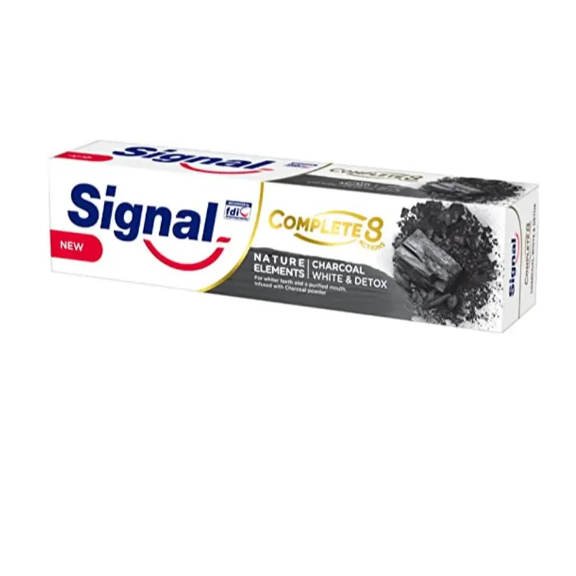 Signal | Complete 8 Charcoal Toothpaste | 100ml | 7 Le Off