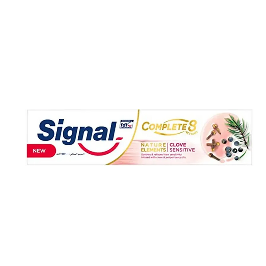 Signal | Complete 8 Toothpaste Clove Sensitive | 100ml | 7 Le Off