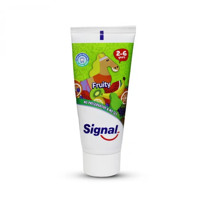 Signal | Kids Toothpaste, Fruity, prevents tooth decay & tooth cavity | 50ml