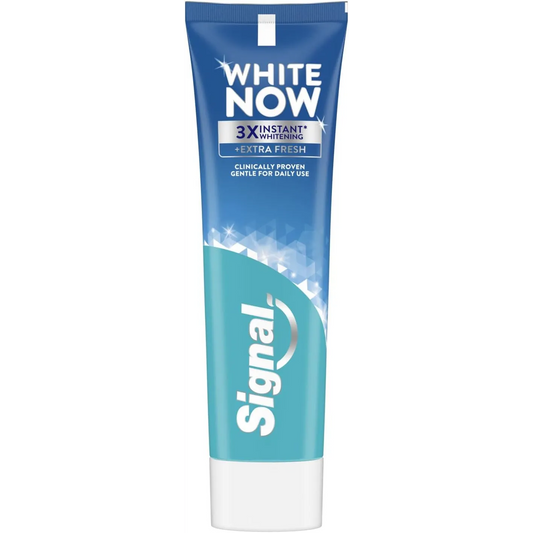 Signal | White Now toothpaste, Extra Fresh instant whitening & fresh breath | 75ml