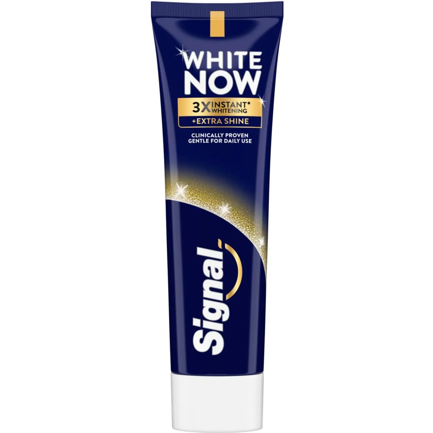 Signal | White Now toothpaste, Extra Shine instant whitening & extra shiny teeth | 75ml
