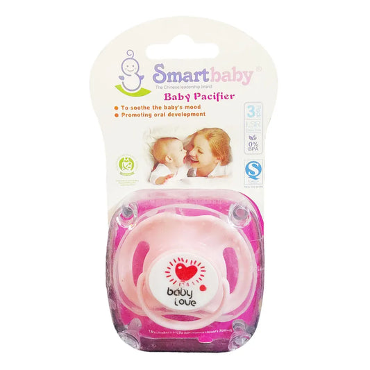 Smart Baby | Pacifier with Cover Pink | 1 Pc