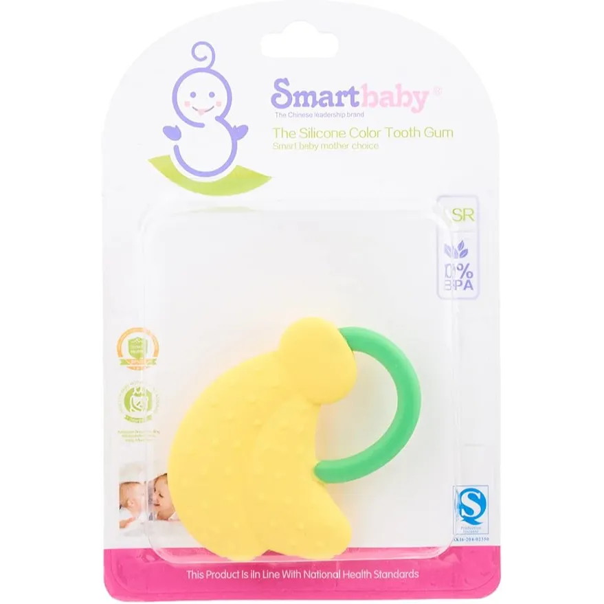Smart Baby | Silicone Banana Shaped Teether