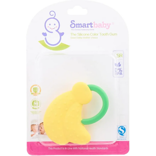 Smart Baby | Silicone Banana Shaped Teether