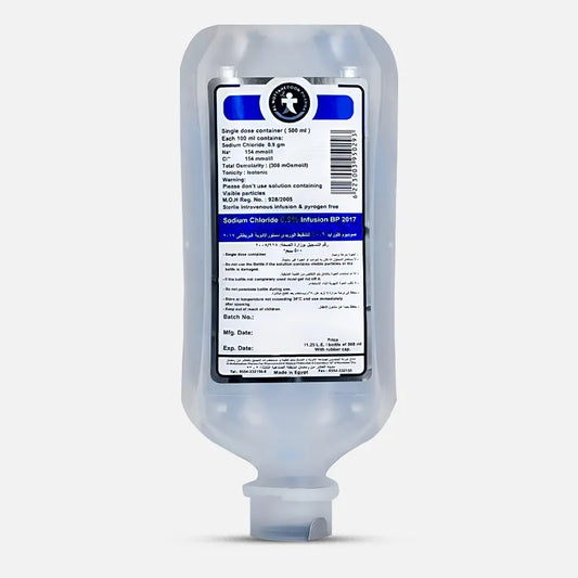 Saline solution Sodium Chloride 0.9% | 500ml