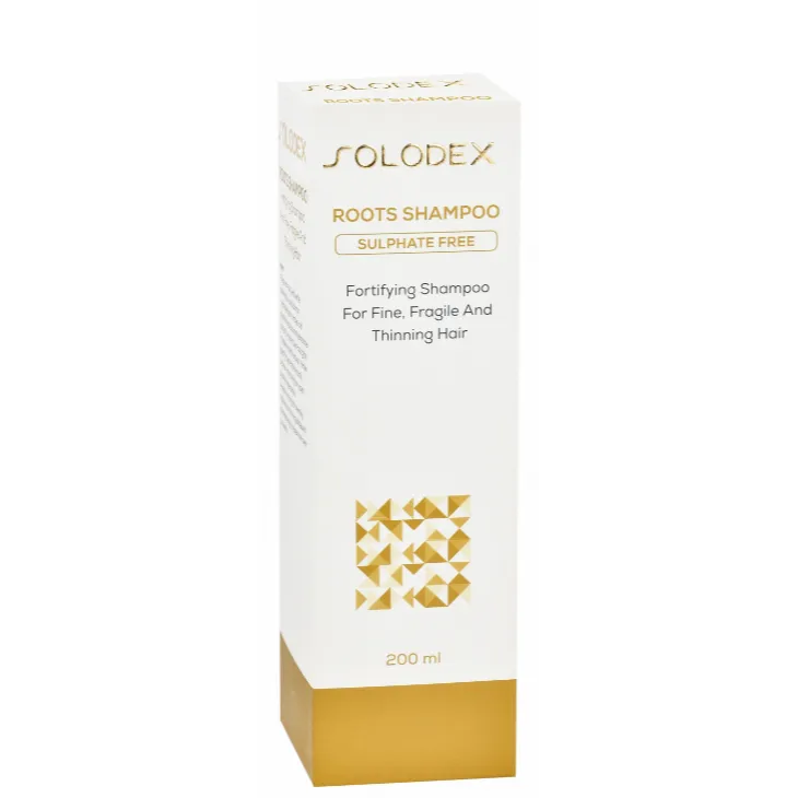 Solodex | Fortifying Roots Shampoo for Fine, Fragile & Thinning Hair Sulfate Free | 200ml