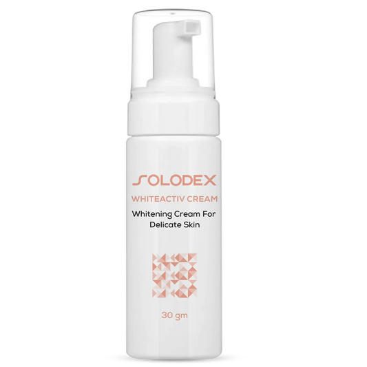 Solodex | Whiteactiv Whitening Face Cream for Delicate Skin | 30gm